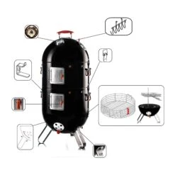 ProQ Frontier Elite 3in1 BBQ Smoker -De Buyer Store 2018 ProQ feaures