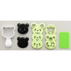 Panda Rice Mould Set -De Buyer Store BC0079 PandaRiceMouldSet open