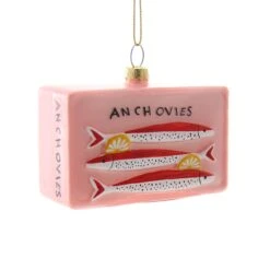 Anchovies Tin Bauble Tree Decoration