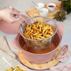 Cookut Frying Basket 7 Cookut Frying Basket -De Buyer Store CT0007ACookutFryingBasket 24cmlifestyle