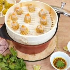 Cookut Bamboo Steamer -De Buyer Store CT0008BCookutBambooSteamer 28cmLifestyle