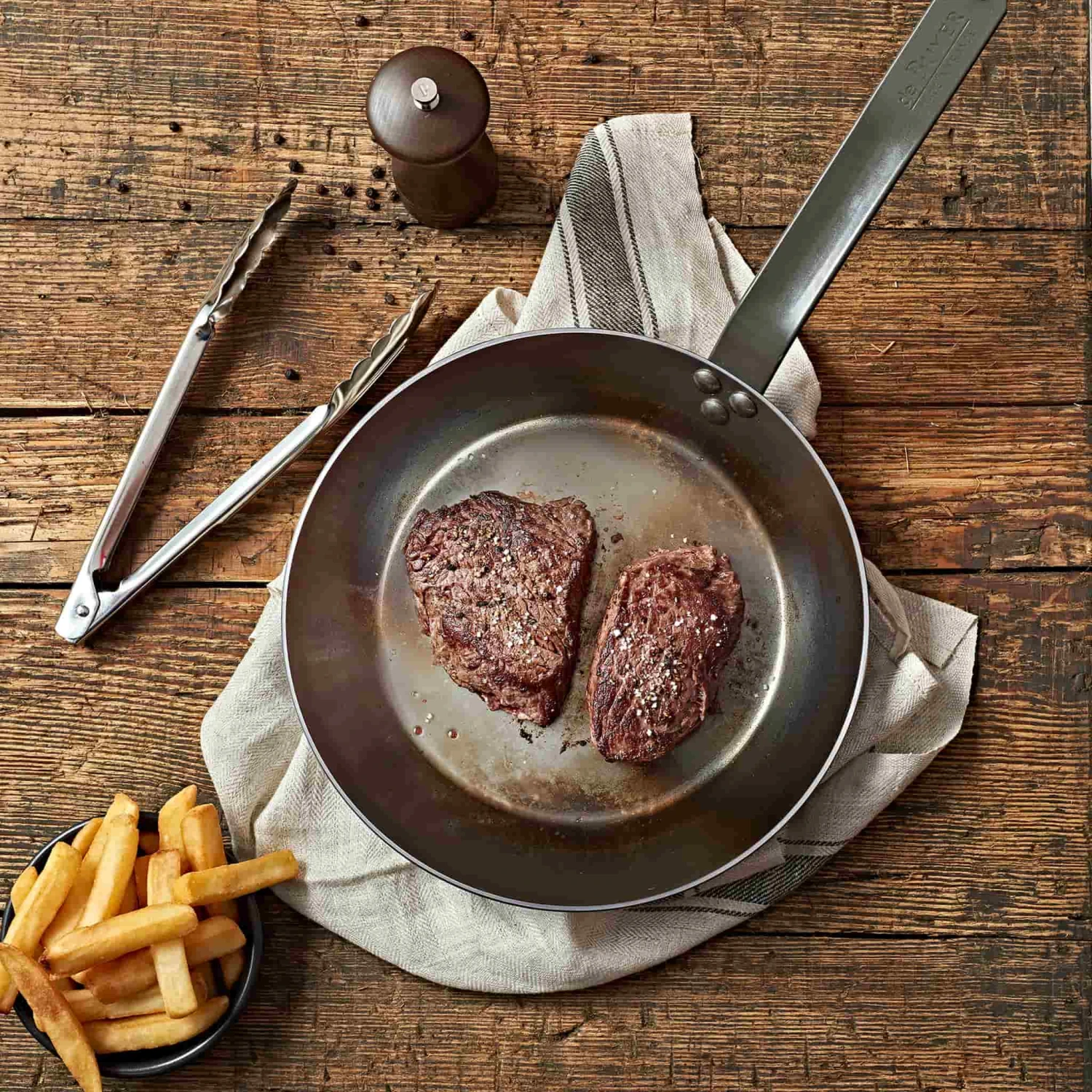 De Buyer Mineral B Frying Pan 24cm 3 De Buyer Mineral B Frying Pan 24cm - Image 3