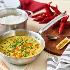 De Buyer Alchimy Saute Pan - Concial -De Buyer Store DB0198 DeBuyerAlchimySautePan