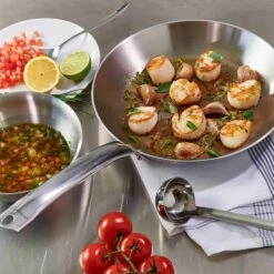 De Buyer Alchimy Frying Pan 13 De Buyer Alchimy Frying Pan -De Buyer Store DB0200 DeBuyerAlchimyFryingPan 3