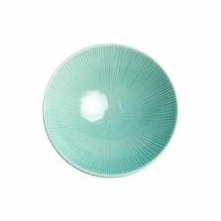 Senkei Shallow Bowl, Turquoise, 24cm -De Buyer Store EM0093SenkeiShallowBowl Turquoise2