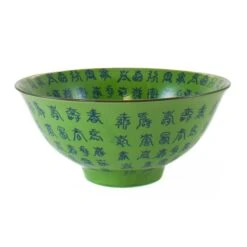 Taixian Ceramic Noodle Bowl, 16cm -De Buyer Store EM0104BGreenChineseCeramicNoodleBowl 19cm