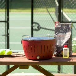 Lotus Grill XL - Red -De Buyer Store GL0003 LotusGrillXL Red LS