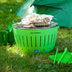 Lotus Grill Standard, Green 9 Lotus Grill Standard, Green -De Buyer Store GL0010LotusGrillStandard GreenLife2