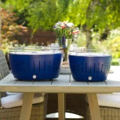 Lotus Grill Mini, Blue -De Buyer Store GL0013LotusGrillMini BlueLife