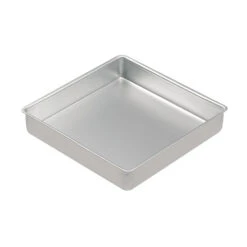 Mermaid Silver Anodised 8" Square Sandwich Tin