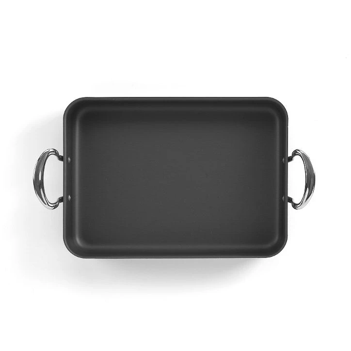 Mermaid Hard Anodised Roasting Dish With Cast Handles 3 Mermaid Hard Anodised Roasting Dish With Cast Handles - Image 3