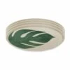 Koziol Green Monstera Leaf Dinner Plate, Set Of 4