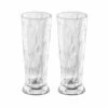 Koziol Large 'Unbreakable Glass' Beer Glasses, Set Of 2