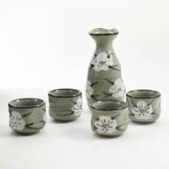 Ocha Sake Set, 5 Pieces 5 Ocha Sake Set, 5 Pieces -De Buyer Store JA0147OchaSakeSet 5Pieces3