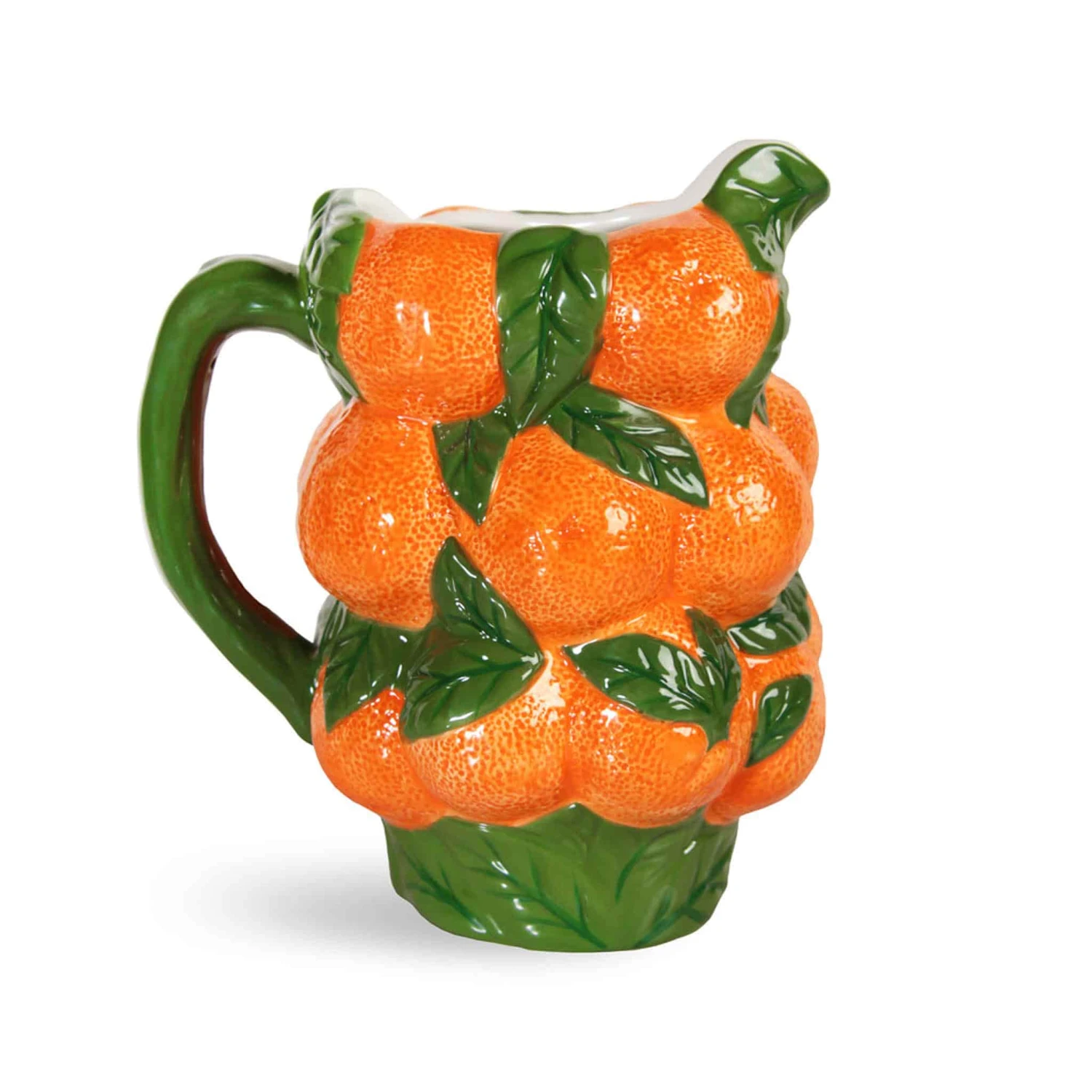 & Klevering Orange Ceramic Jug, 1.5 Litres 1 & Klevering Orange Ceramic Jug, 1.5 Litres