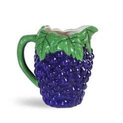 & Klevering Grape Ceramic Jug, 1.5 Litres