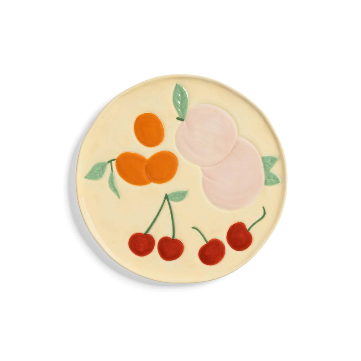 & Klevering Set Of 4 Assorted Fruit Side Plates, 16cm 4 & Klevering Set Of 4 Assorted Fruit Side Plates, 16cm - Image 4
