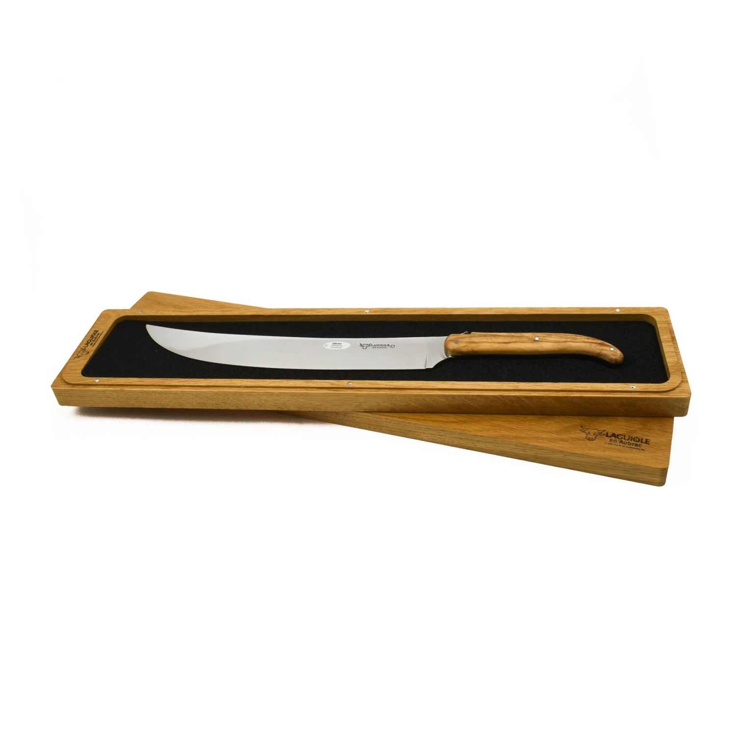 Laguiole En Aubrac Olivewood Champagne Sabre 1 Laguiole En Aubrac Olivewood Champagne Sabre