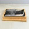 Laguiole En Aubrac Set Of 6 Shell Steak Knives