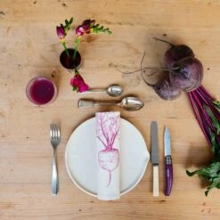 Garden Veg Mixed Design Napkins Box Of 6 -De Buyer Store LT0001 GardenVegMixedDesignNapkinsBoxof6 LS2