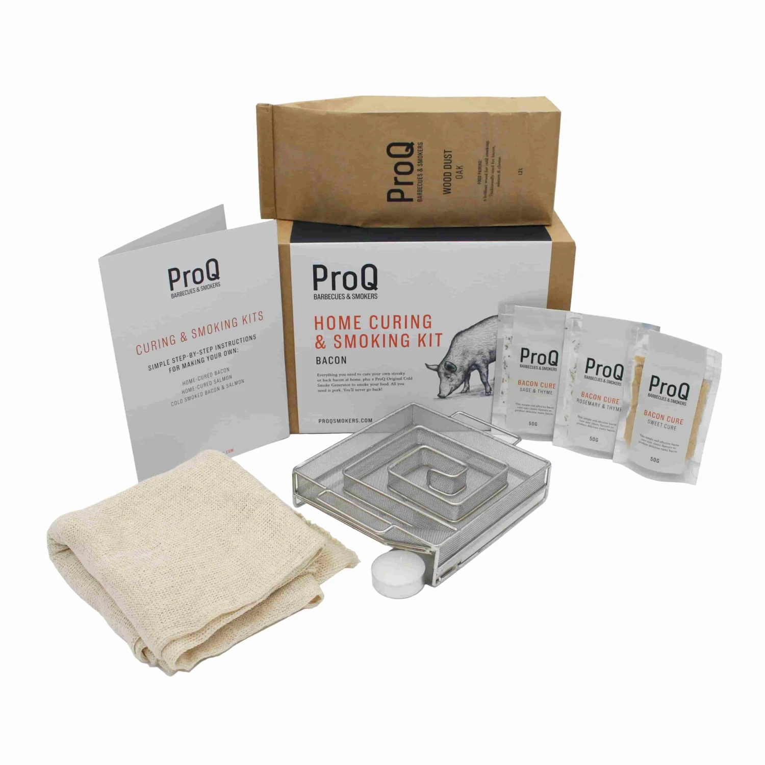 ProQ Cold Smoking & Curing Kit - Bacon 1 ProQ Cold Smoking & Curing Kit - Bacon