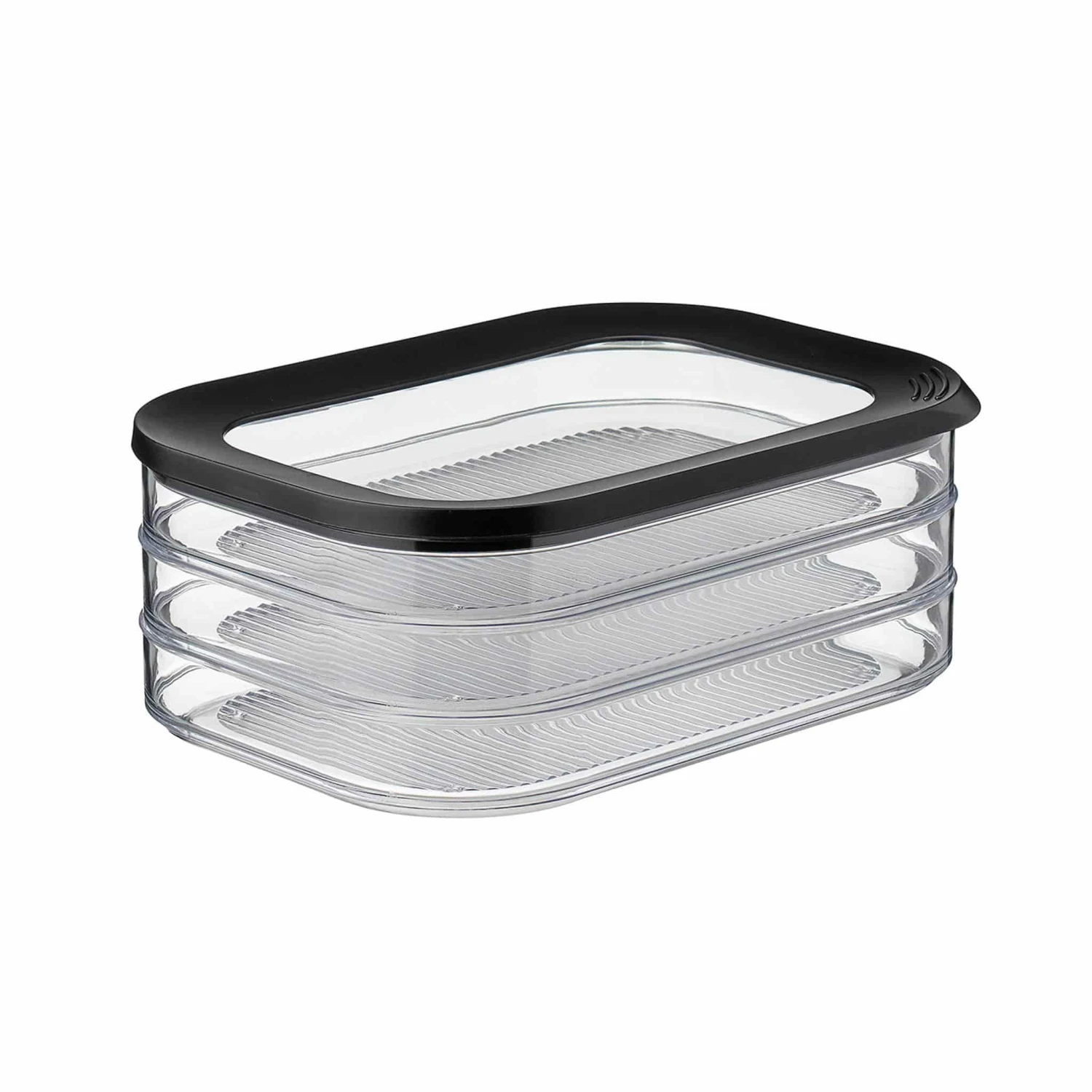 Mepal Modula Meat Cuts Storage Box, Black 1 Mepal Modula Meat Cuts Storage Box, Black