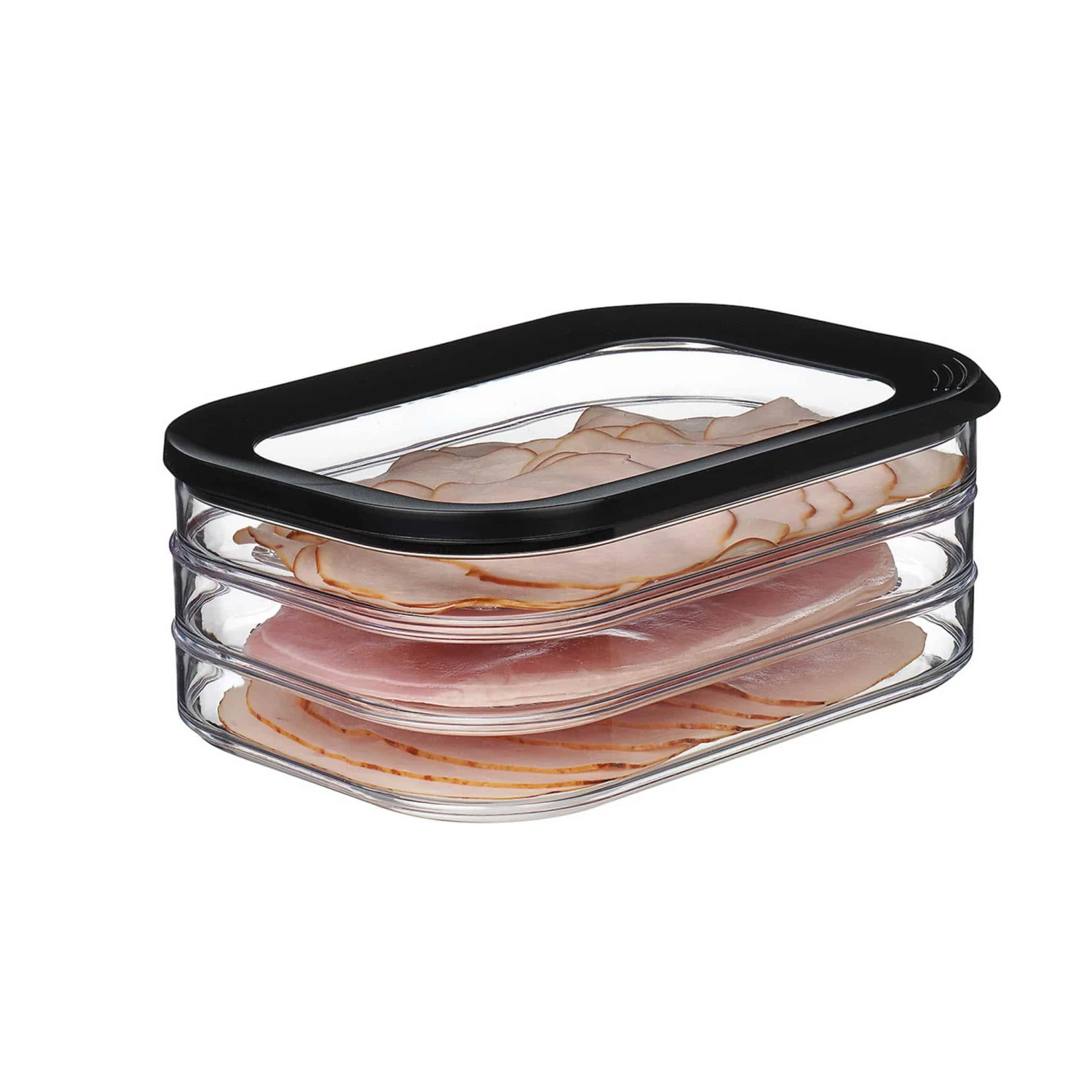 Mepal Modula Meat Cuts Storage Box, Black 2 Mepal Modula Meat Cuts Storage Box, Black - Image 2