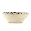 Puglia Black Splatter Large Salad Bowl 28cm