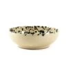 Puglia Black Splatter Bowl 19cm