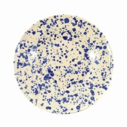 Puglia Blue Splatter Pasta Bowl 29cm -De Buyer Store NC0061 PugliaBlueSplatterPastaBowl29cm