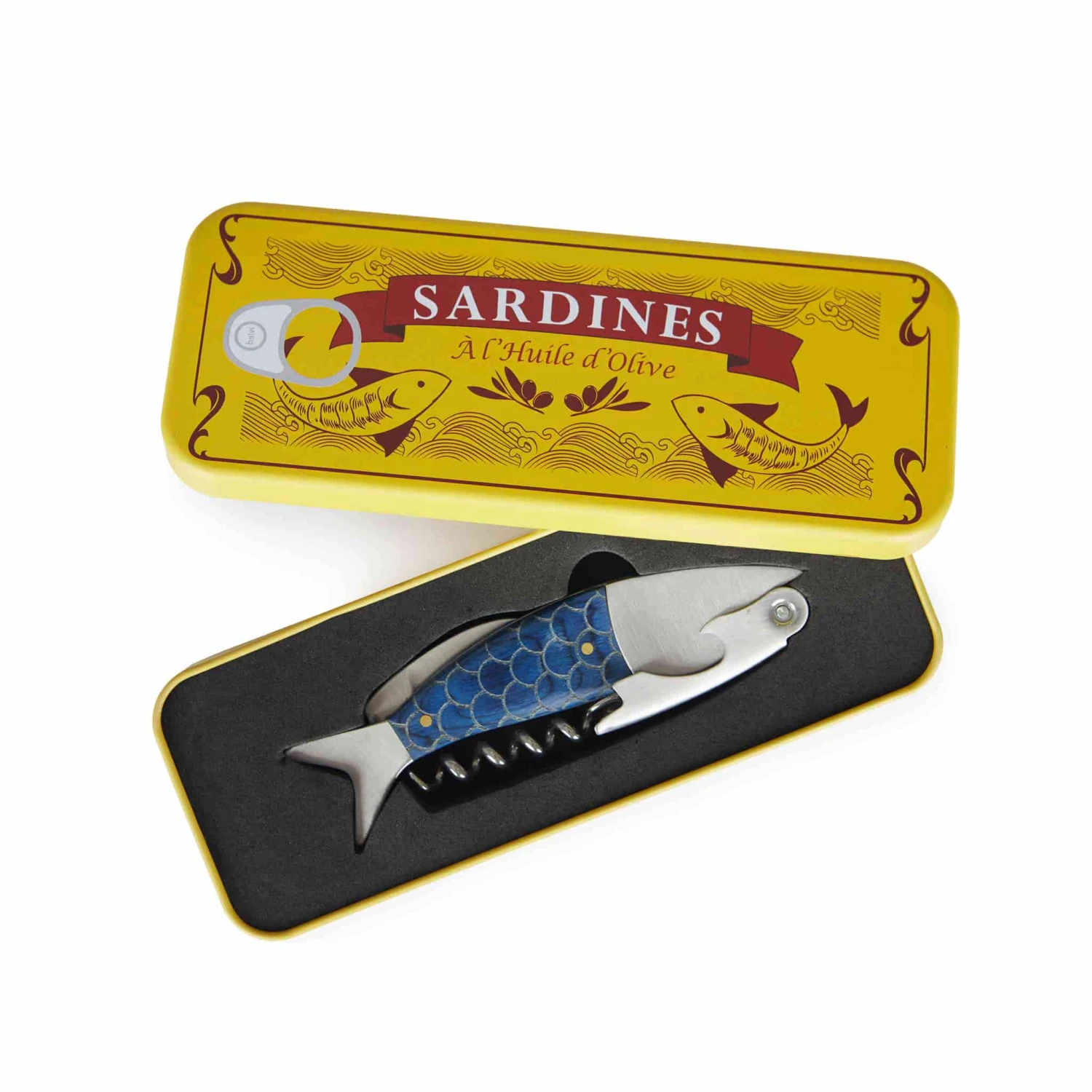 Balvi Sardine In A Tin Corkscrew 1 Balvi Sardine In A Tin Corkscrew