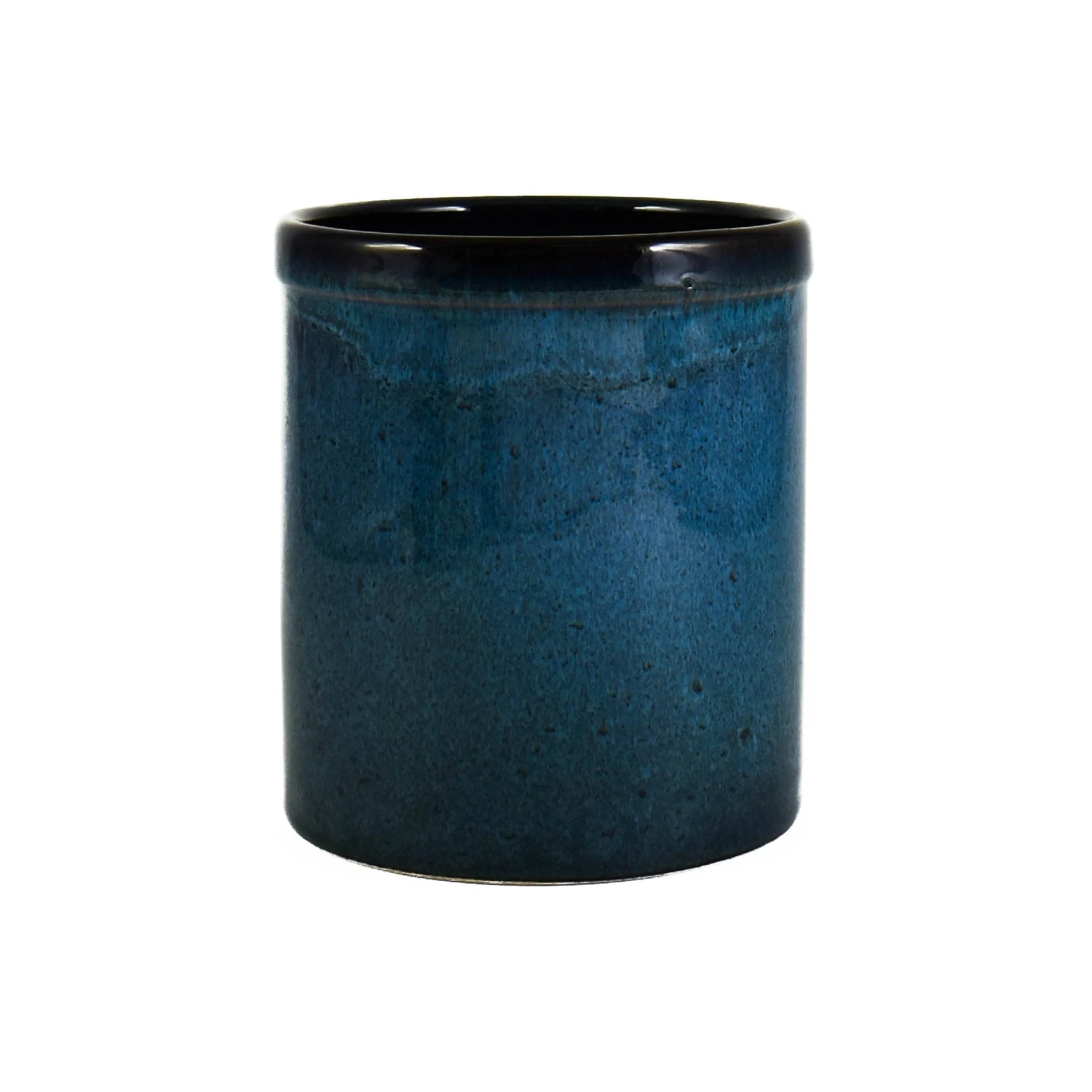 Blue Glaze Kitchen Utensils Jar 1 Blue Glaze Kitchen Utensils Jar