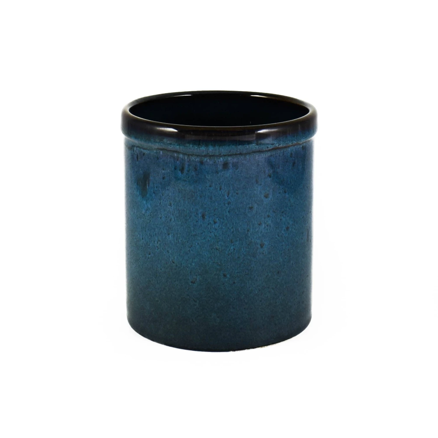 Blue Glaze Kitchen Utensils Jar 2 Blue Glaze Kitchen Utensils Jar - Image 2
