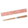 Takenaka Wooden Chopsticks In Pink Case