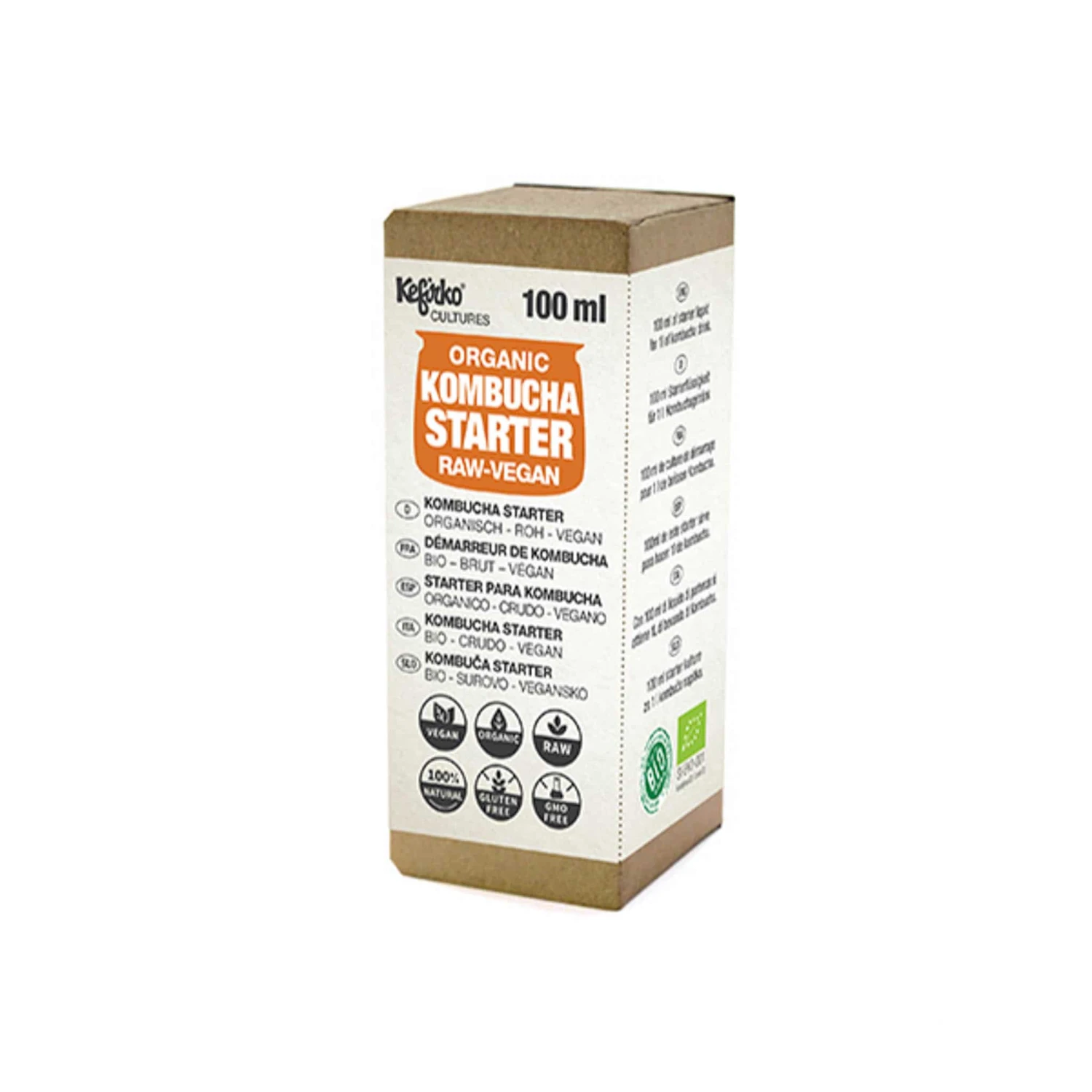 Kefirko Organic Kombucha Starter, 100ml 1 Kefirko Organic Kombucha Starter, 100ml