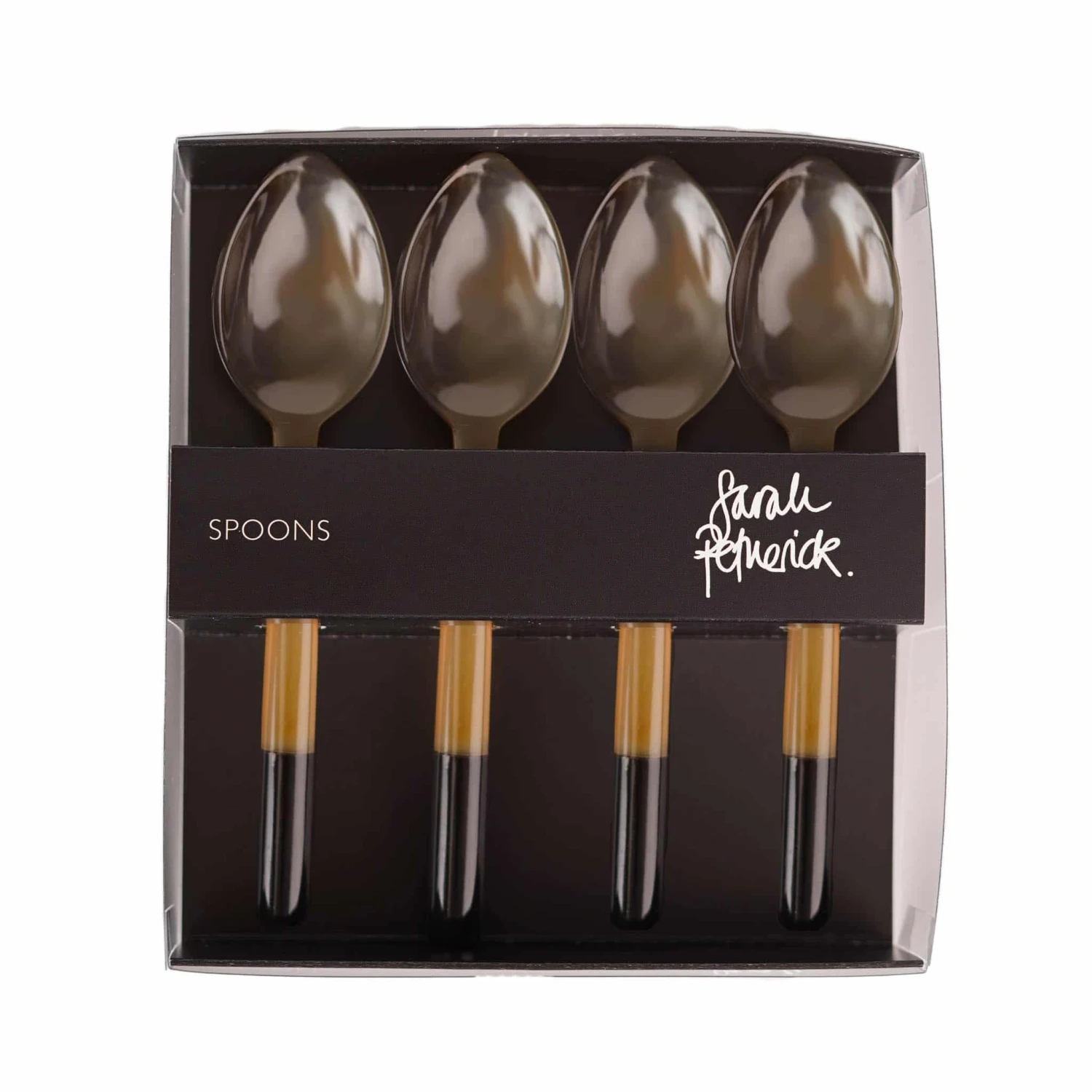 Sarah Petherick Light Horn Egg Spoons, Set Of 4 1 Sarah Petherick Light Horn Egg Spoons, Set Of 4