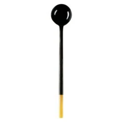 Sarah Petherick Long Handled Spoon, Black Horn