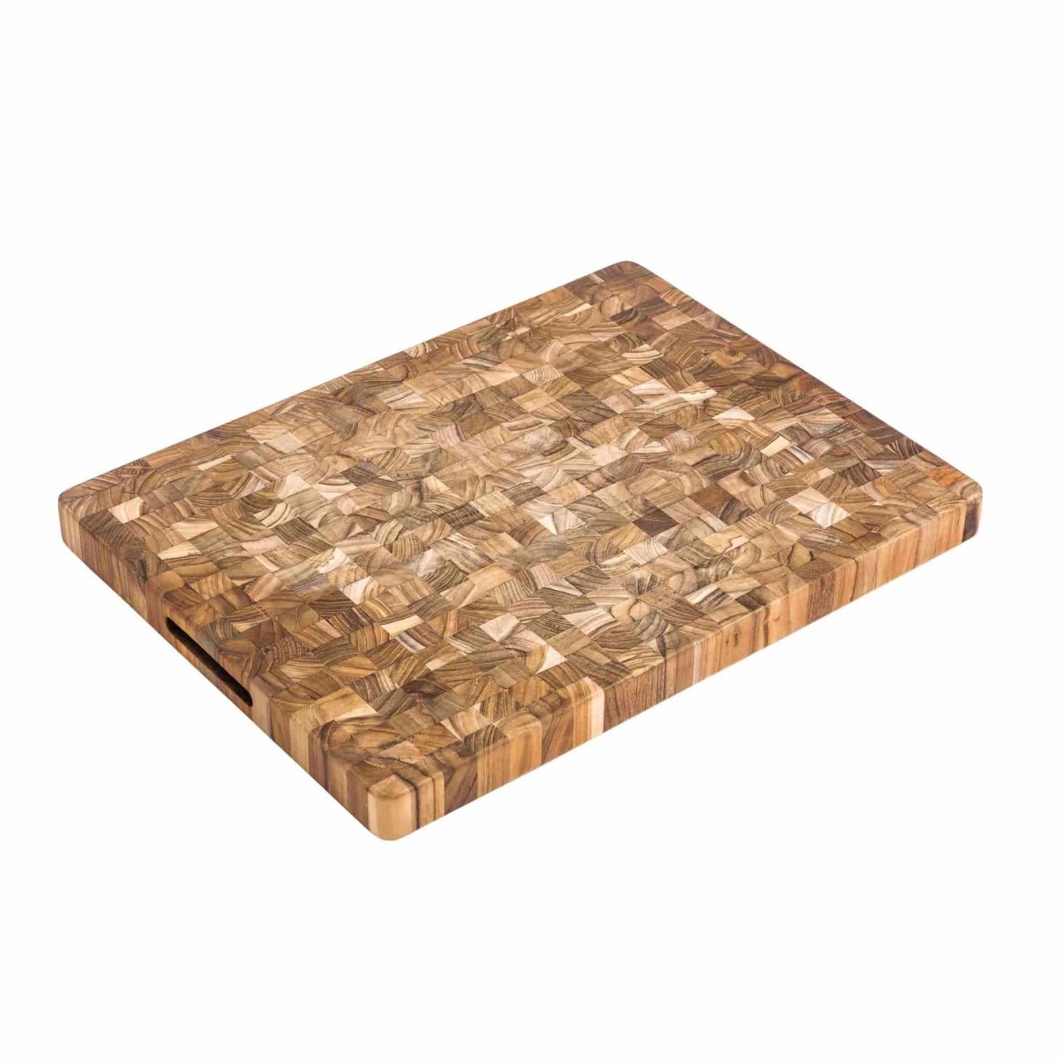 Teakhaus End Grain Butcher Block Rectangular Cutting Board, Medium 1 Teakhaus End Grain Butcher Block Rectangular Cutting Board, Medium