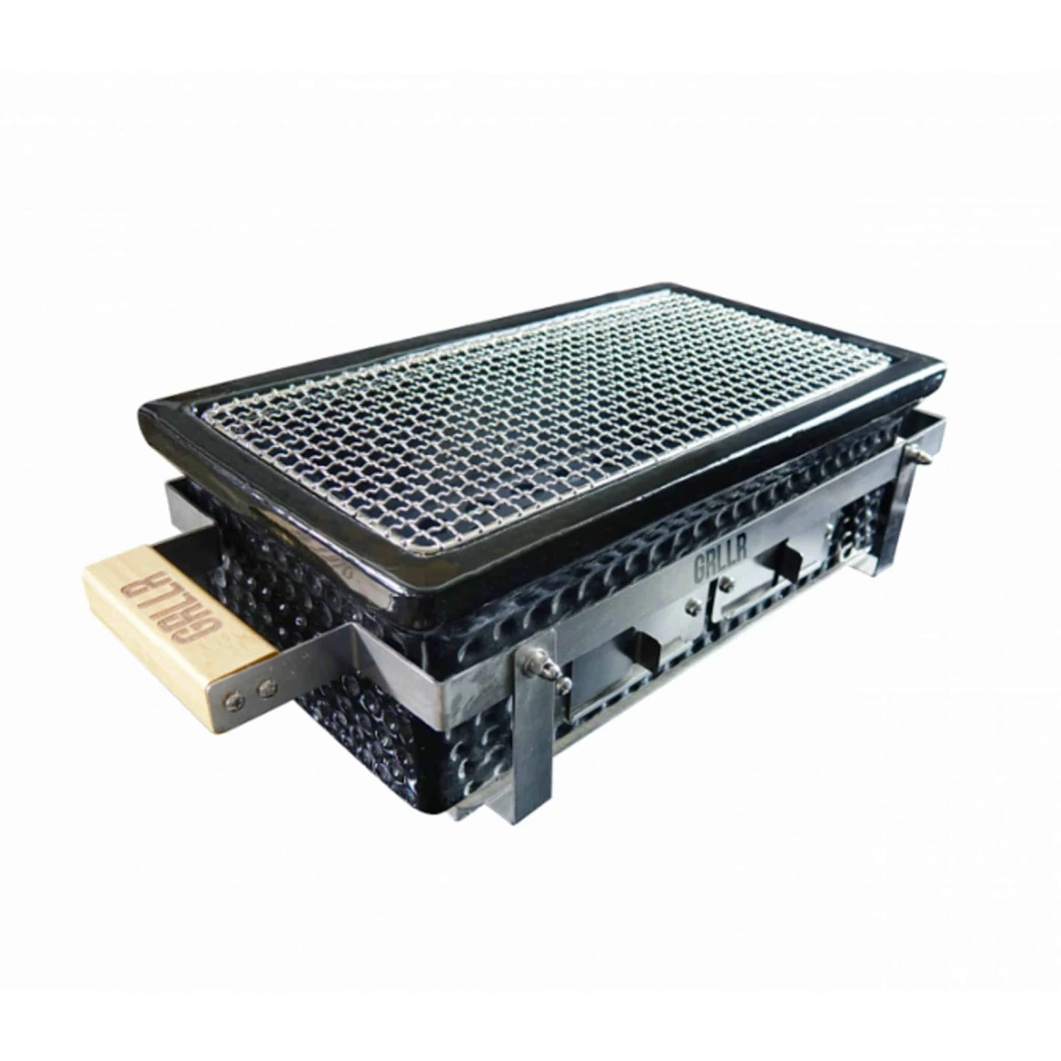 Grllr Osaka Shichirin Tabletop BBQ, Black 1 Grllr Osaka Shichirin Tabletop BBQ, Black
