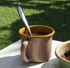 Kapka X Sous Chef Colourblock Enamel Mug, Pink & Yellow -De Buyer Store Untitled 1 0002 Layer1