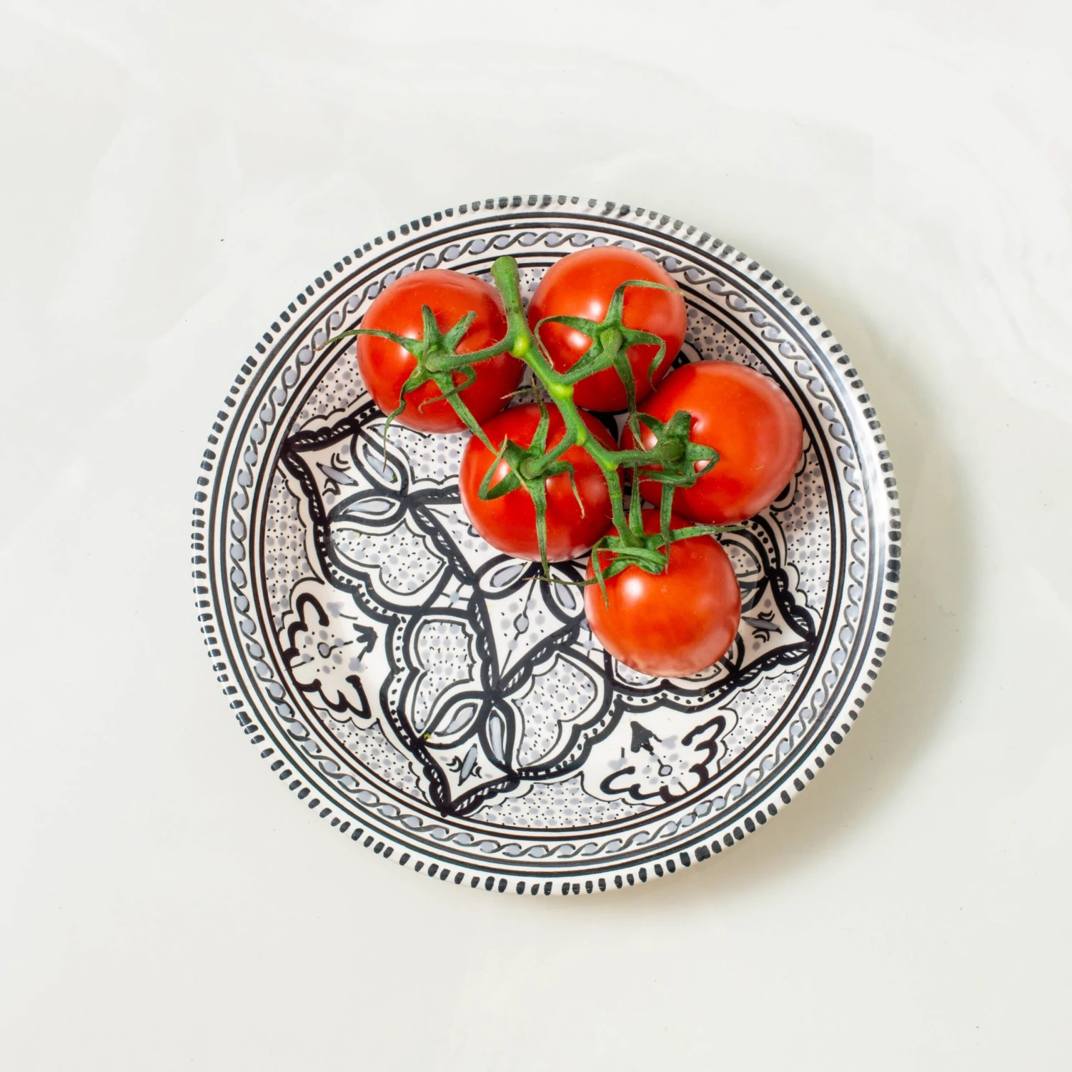 Alyasamin Patterned Deep Serving Bowl 25cm 1 Alyasamin Patterned Deep Serving Bowl 25cm