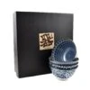 Blue & White Rice Bowl Boxed Gift Set
