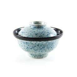 Blue Wave Covered Bowl 7 Blue Wave Covered Bowl -De Buyer Store blue wave covered bowl