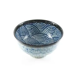 Blue Wave Noodle Bowl -De Buyer Store blue wave noodle bowl 2