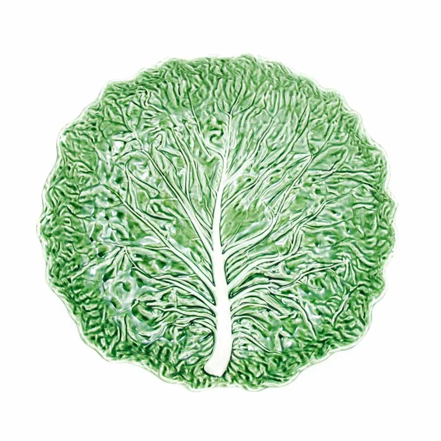 Bordallo Pinheiro Cabbage Salad Bowl 2 Bordallo Pinheiro Cabbage Salad Bowl - Image 2