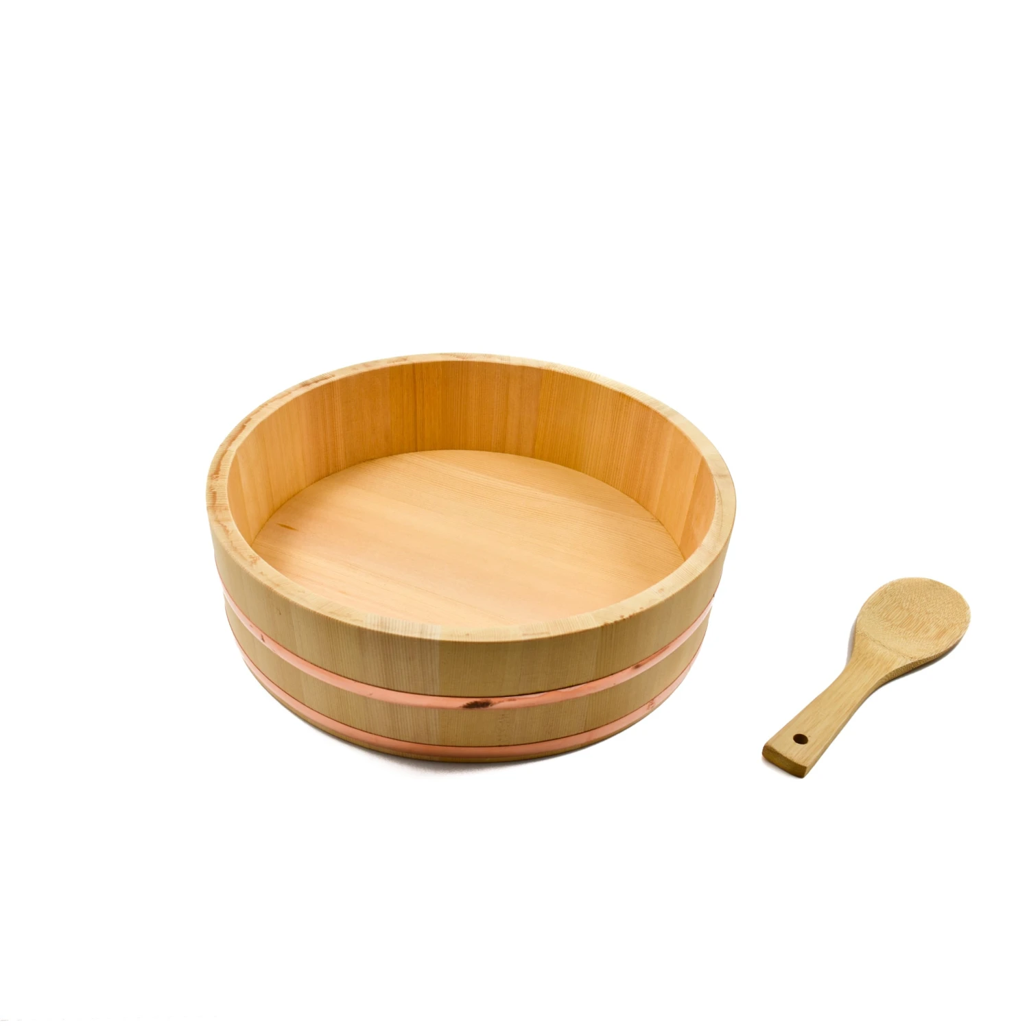 Cypress & Copper Hangiri Sushi Barrel 2 Cypress & Copper Hangiri Sushi Barrel - Image 2