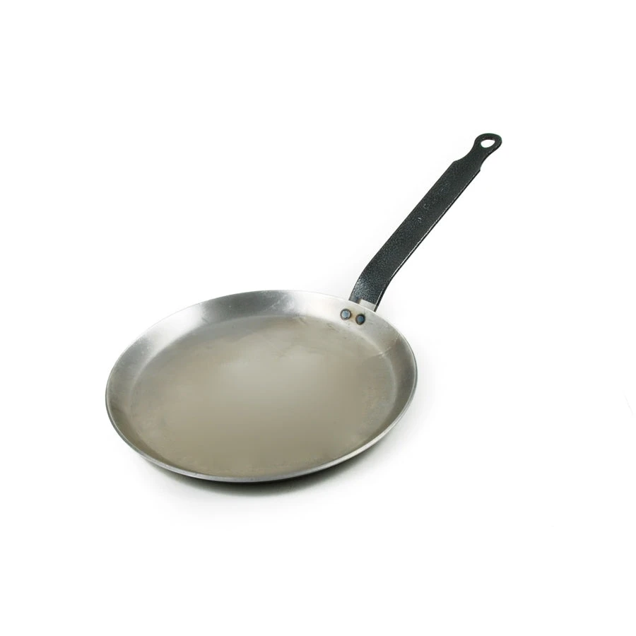 De Buyer Carbone Plus Crepe Pan With Iron Handle 1 De Buyer Carbone Plus Crepe Pan With Iron Handle