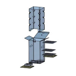 ProQ Eco Smoker Chamber 7 ProQ Eco Smoker Chamber -De Buyer Store eco smoker exploded
