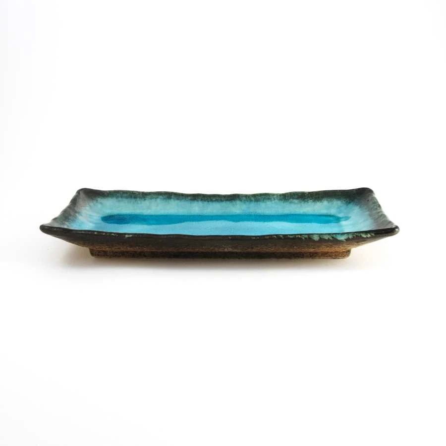 Oblong Turquoise Platter 1 Oblong Turquoise Platter