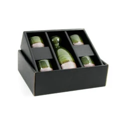 Shinrin Sake Set -De Buyer Store shinrin sake set green box